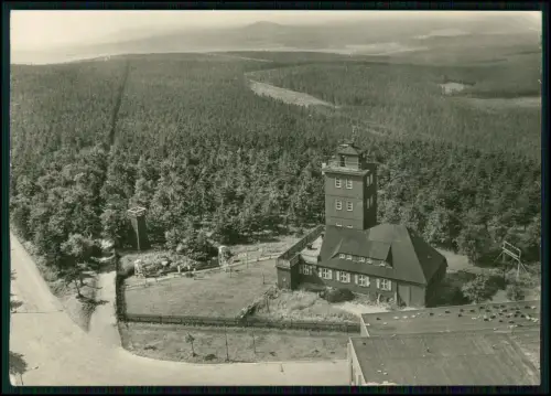 Oberwiesenthal Fichtelberghaus Aussichtsturm - Wetterwarte Erzgebirge DDR 1960er