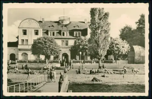 Foto AK Schwerin-Zippendorf - beliebtes Ausflugsziel am Südufer Schweriner Sees
