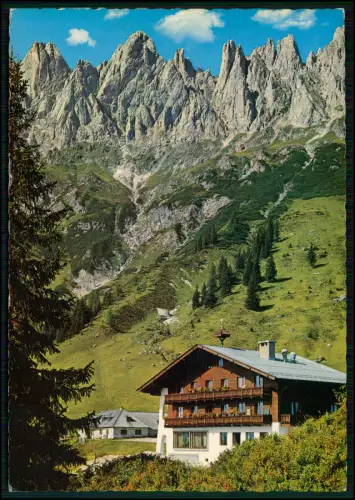 Foto AK - Mühlbach am Hochkönig Arthurhaus - Alpenpanorama Salzburg Österreich