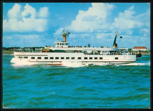 Foto AK - Norderney Fähre Frisia I Auto Personenfährschiff Nordsee Inselverkehr