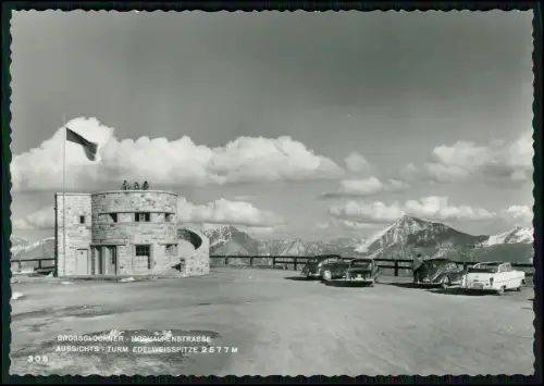 8x Foto AK - Großglockner Hochalpenstraße Grenze Kärnten Tirol Hohe Tauern u.a.