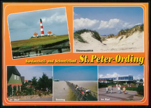 5x AK - Nordseebad Sankt Peter Ording - und Büsum - Nordfriesland Holstein