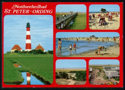 5x AK - Nordseebad Sankt Peter Ording - und Büsum - Nordfriesland Holstein
