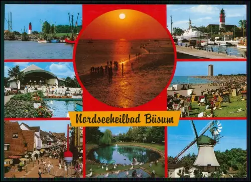 5x AK - Nordseebad Sankt Peter Ording - und Büsum - Nordfriesland Holstein