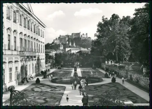 8x Foto AK - Ansichtskarte Postkarte - Salzburg in Österreich, diverse Ansichten