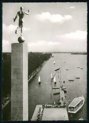 5x Foto AK Ansichtskarte Postkarte - Hannover in Niedersachsen Maschsee Umgebung