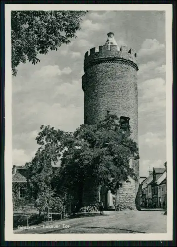 3x Foto AK - Beeskow Oder-Spree - Ernst-Thälmann-Straße - Geschäfte Bürgerhäuser