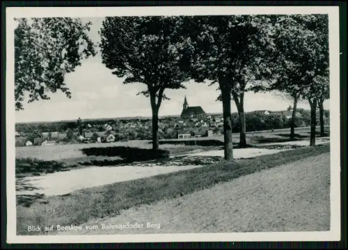 3x Foto AK - Beeskow Oder-Spree - Blick Stadt Feldlandschaft und andere Szenen