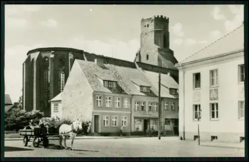 3x Foto AK - Beeskow Oder-Spree - Breite Straße Ecke Brandstraße - und a. Szenen