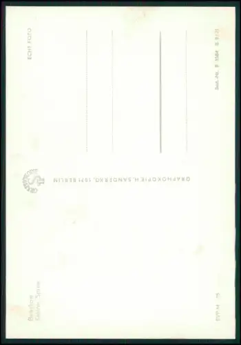 3x Foto AK - Beeskow Oder-Spree - Fischerboote am Ufer, Netze - und andere