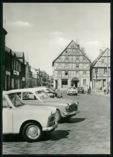 3x AK Kyritz Platz des Friedens Trabant Auto - Johann-Sebastian-Bach-Straße DDR