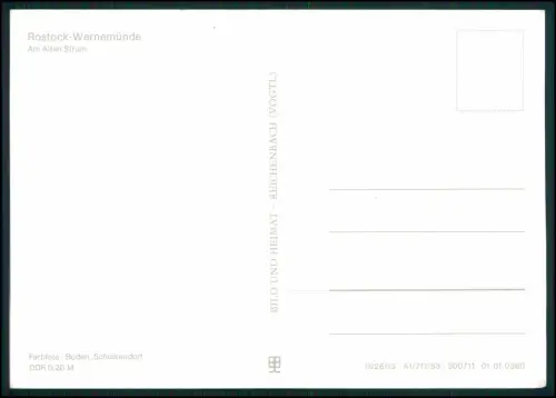 8x Foto AK - Postkarten - Rostock Mecklenburg Vorpommern - DDR Ansichten 1960er