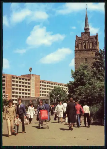 8x Foto AK - Postkarten - Rostock Mecklenburg Vorpommern - DDR Ansichten 1960er