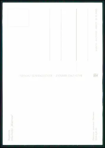 8x Foto AK - Postkarten - Rostock Mecklenburg Vorpommern - DDR Ansichten 1960er