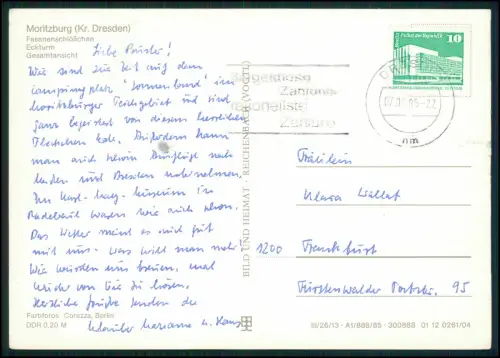 7x Foto AK - Postkarten - Meißen in Sachsen - DDR Ansichten 1960er