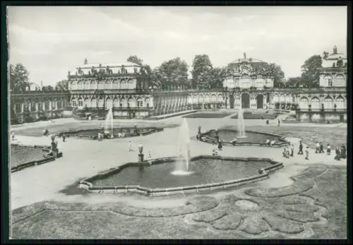 8x Foto AK - Postkarten - Dresden in Sachsen - DDR Ansichten 1960er