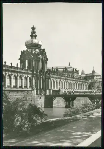 8x Foto AK - Postkarten - Dresden in Sachsen - DDR Ansichten 1960er