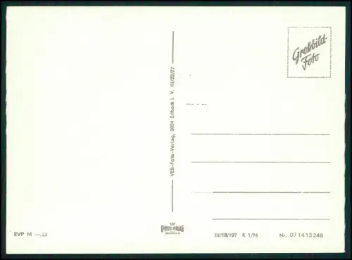 4x Foto AK - Postkarten - Bad Elster im Vogtland - DDR Ansichten 1960er