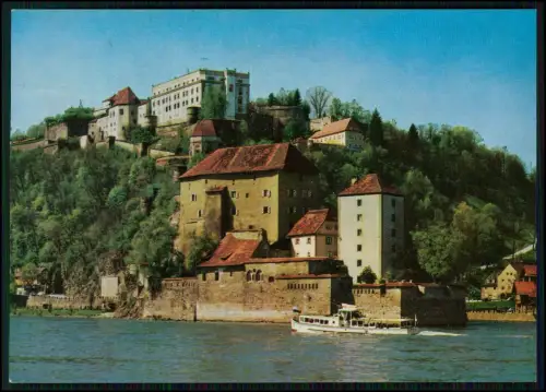 6x Foto AK - Passau in Niederbayern, Donau, Inn, Ilz, Panorama, Brücke, Kirche..
