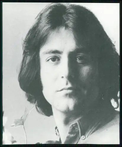 Michel Delpech original Pressefoto 1970er französischer Chansonnier - 15x13cm