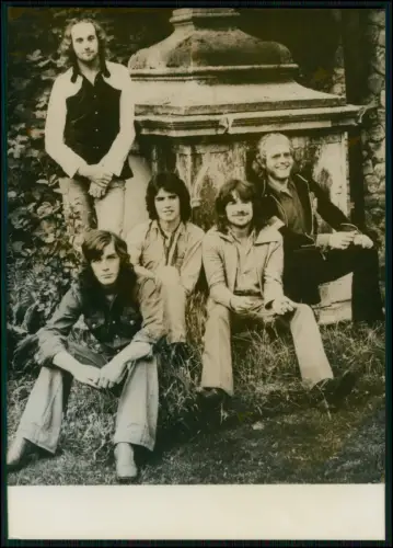 London Family original Pressefoto 1970er Progressive Rock Band Kinney 18x13cm