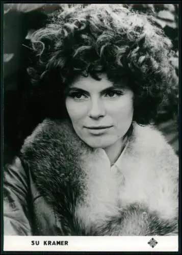 Su Kramer - Telefunken Original Pressefoto 1970er - Sängerin Disco Soul 18x13cm