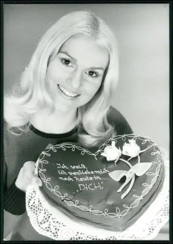 Peggy March Original Telefunken-Decca Pressefoto 1971 Deutscher Schlager 18x13cm