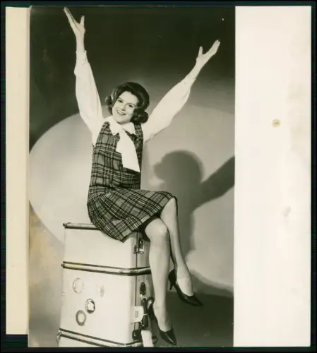 Peggy March – Original Telefunken Pressefoto 1963 - Lady Music Schlager 18x13cm