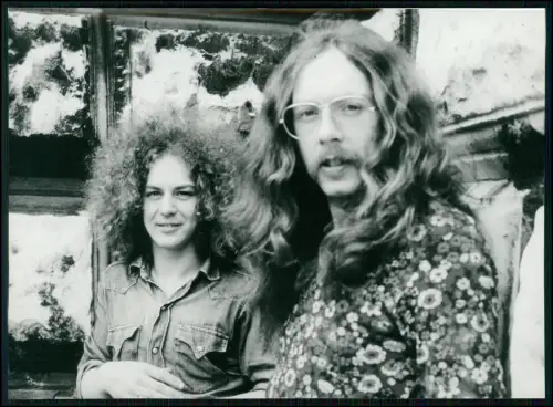 Medicine Head - Original Kinney Records Pressefoto 1971 British Rock Duo 18x13cm