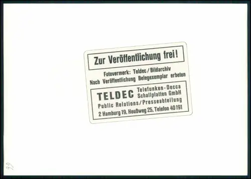 Middle of the Road – RCA Pressefoto 1971  Popband Samson Chirpy Chirpy - 18x13cm