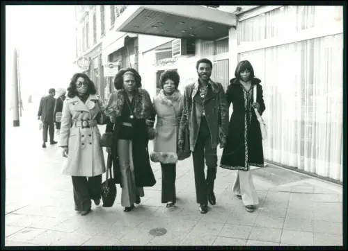 Robert Patterson Singers – Originalfoto 1970er - Kinney Soul Gospel - 18x13cm