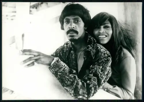 Ike & Tina Turner – Original Liberty Records Pressefoto 1971 USA Soul - 18x13cm