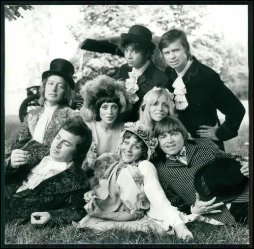 Love Generation – Original Pressefoto 1970er - Popgruppe England UK - 13x13cm