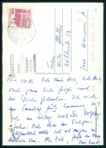 5x AK - Mecki Igel - Diehl-Film München - Humor Spruch Karte - Zeitschrift HÖRZU