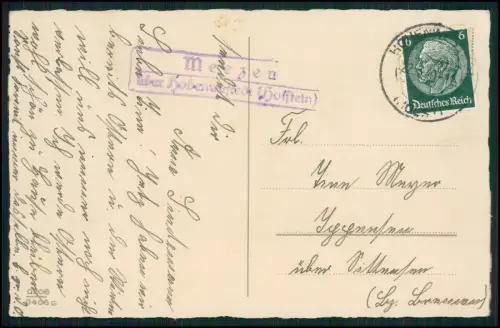 AK - Meezen Hohenwestedt Holstein Landpoststempel - Ostern Blütenzweig 1940 gel.