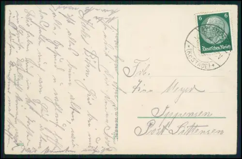 8x AK - Glückwunschkarten 1930er gelaufen - Konvolut Motive Kinder Ostern Glück