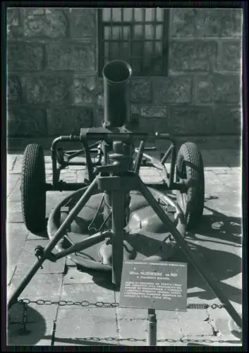 5x Foto n. 1945 - Panzerabwehrkanone Pak Flak sowjetischer Bauart ? und Geschütz