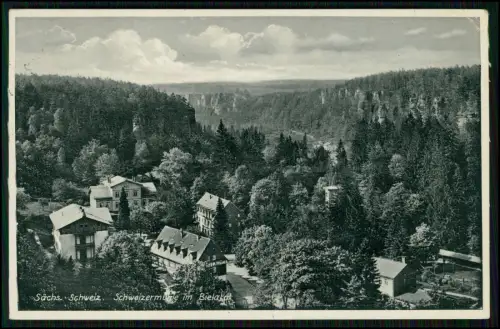 10x AK - Sächsische Schweiz Sachsen 1930er Jahre - Bastei Elbsandsteingebirge...