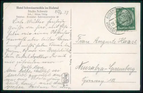 10x AK - Sächsische Schweiz Sachsen 1930er Jahre - Bastei Elbsandsteingebirge...