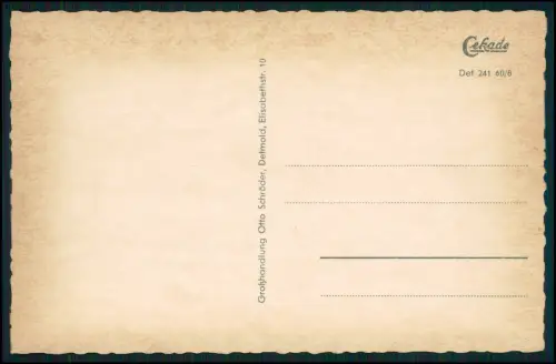 4x AK - Ansichtskarte Postkarte - Detmold Lippe am Teutoburger Wald - Ansichten