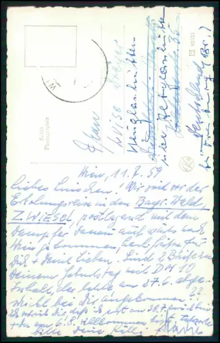 Echt Foto AK - Wien Schönbrunn Haupteingangs Adlersäulen Oldtimer Mercedes u.a.