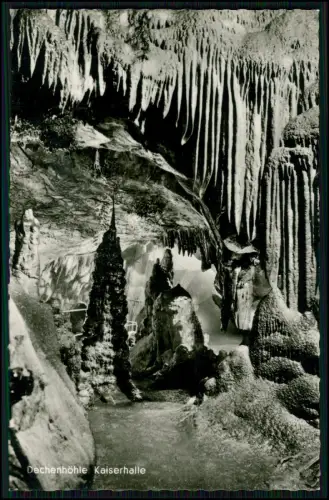 4x Foto AK - Iserlohn Dechenhöhle Kristallgrotte - alle Cekade Cramers Dortmund