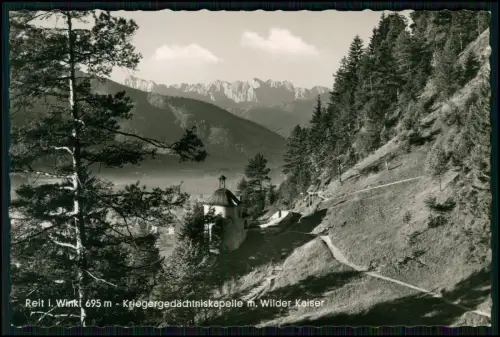 AK - Reit im Winkl - Kriegergedächtniskapelle oberhalb des Orts - Kaisergebirge