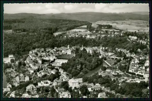 3x Weilburg an der Lahn – Luftbild mit Schloss Weilburg Altstadt Lahnbrücke u.a.