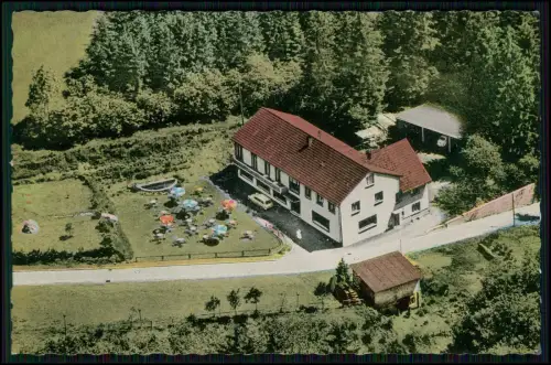 Altenkirchen Westerwald - Hotel Pension Johannisberg Terrasse Waldhaus Luftbild