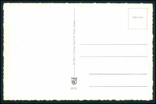 Essen-Werden Abteikirche, Rathaus, Jugendherberge Pastoratsberg Blick Ruhrbrücke