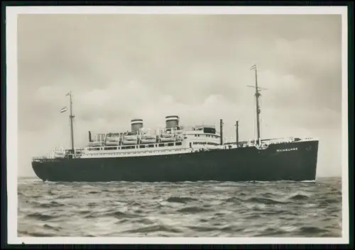 AK Hamburg Motorschiff Milwaukee HAPAG Doppel-Schraubendampfer 1930er Jahre Foto