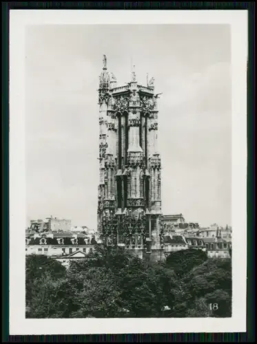 23x Foto -  Paris Frankreich - um 1940 - Diverse Ansichten