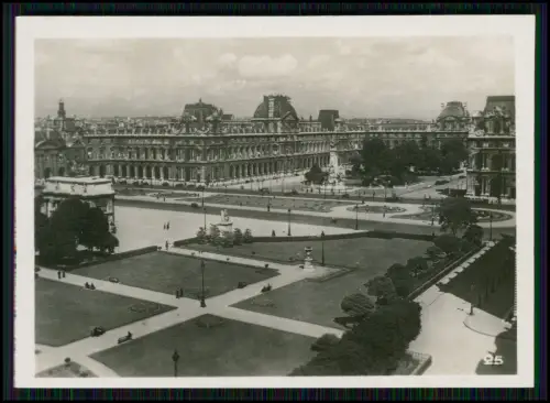 23x Foto -  Paris Frankreich - um 1940 - Diverse Ansichten
