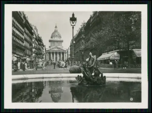 23x Foto -  Paris Frankreich - um 1940 - Diverse Ansichten